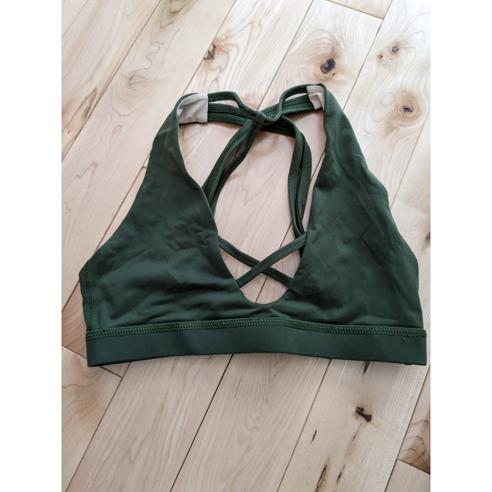 Buffbunny cross front bra